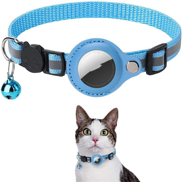 Luxe-Track Plus Reflective Waterproof Nylon Collar Case For Pet Tracking Tags - Stylish And Functional Pet Accessory-9