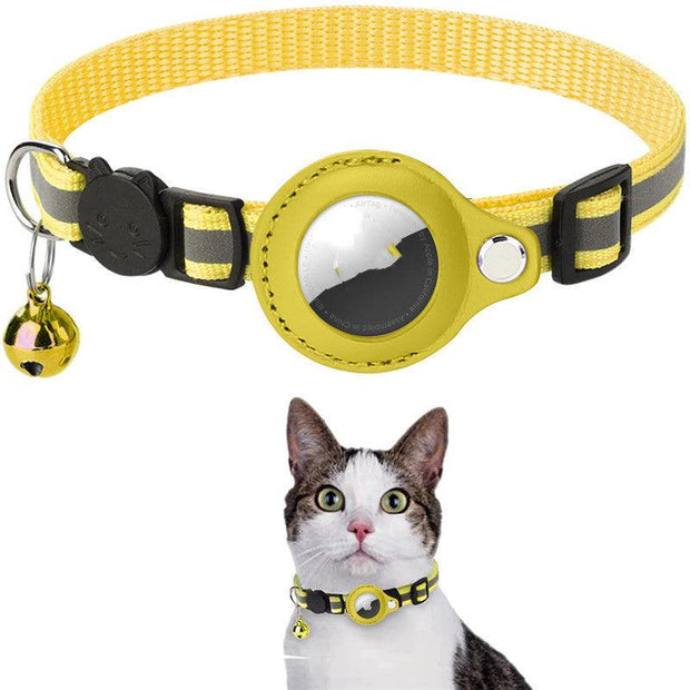 Luxe-Track Plus Reflective Waterproof Nylon Collar Case For Pet Tracking Tags - Stylish And Functional Pet Accessory-6
