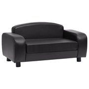 vidaXL Dog Sofa Dog Bed Foam Pet Puppy Couch with Washable Cover Faux Leather-2