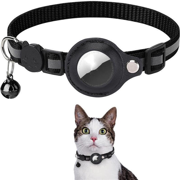 Luxe-Track Plus Reflective Waterproof Nylon Collar Case For Pet Tracking Tags - Stylish And Functional Pet Accessory-7