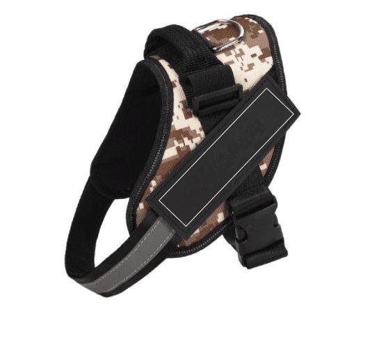 Customizable Multilingual Pet Harness With Id Patch - Personalize Your Pup's Safety And Style-10